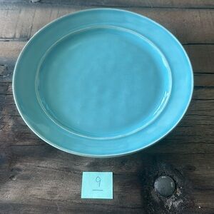 EUC Pottery Barn Cambria Salad Plate in Turquoise Retired